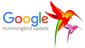 Google Hummingbird update clean birds logo