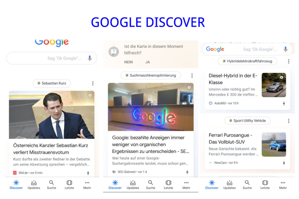Google Discover – so optimiert ihr Inhalte für den Discover-Eintrag