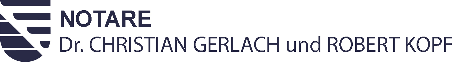 Notare Dr. Gerlach und Robert Kopf